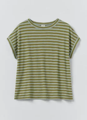 Alda Stripe Cotton Easy T-Shirt