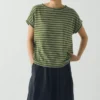 Alda Stripe Cotton Easy T-Shirt
