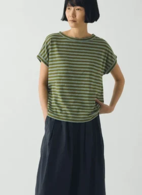 Alda Stripe Cotton Easy T-Shirt