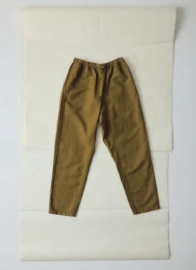 Alfie Garment-dyed-Hose mit Fischgrätenmuster