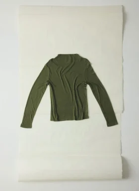 Aster High Neck Wool Lyocell T-Shirt