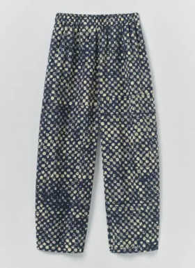 Batik-Hose mit Karomuster