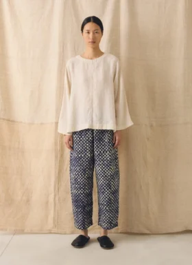 Batik-Hose mit Karomuster