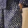Batik-Hose mit Karomuster