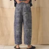 Batik-Hose mit Karomuster