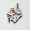 Baumwoll-Bandana mit Tischdekor-Print