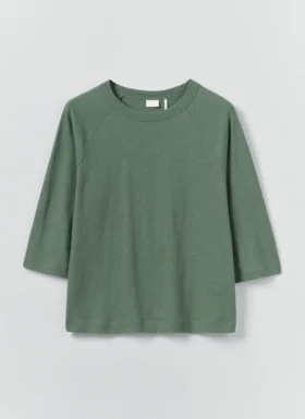 Baumwoll-Hanf-Raglan-T-Shirt