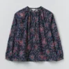 Baumwoll-Popeline-Hemd mit provenzalischem Paisley-Print