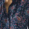 Baumwoll-Popeline-Hemd mit provenzalischem Paisley-Print