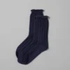 Baumwollsocken im Guernsey-Strick
