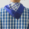 Bemalte Tischdecke Seidenbandana
