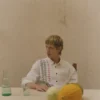 Besticktes Baumwollhemd mit Kreuzstich