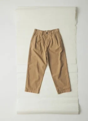 Bill-Hose aus Baumwoll-Canvas mit weitem Bein