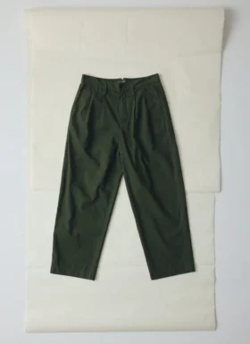 Bill-Hose aus Baumwoll-Canvas mit weitem Bein