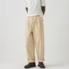 Bill-Hose aus Baumwoll-Canvas mit weitem Bein