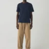 Bill-Hose aus Baumwoll-Canvas mit weitem Bein