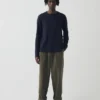 Bill-Hose aus Baumwoll-Canvas mit weitem Bein