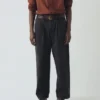 Bill-Hose aus Baumwoll-Canvas mit weitem Bein