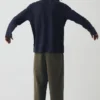 Bill-Hose aus Baumwoll-Canvas mit weitem Bein