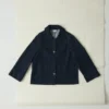 Bio-Indigo-Jeansjacke mit weiten Ärmeln