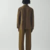 Blazer aus Baumwoll-Leinen-Mischung mit hohem Bruch
