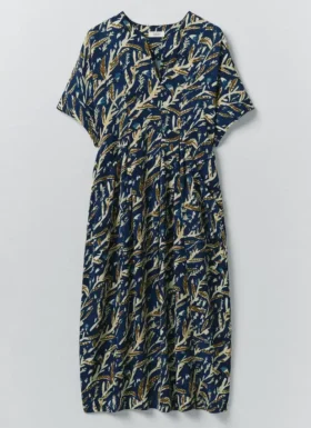 Bryn-Kleid mit Kräuterprint