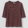 Cleo Stripe Baumwoll-T-Shirt