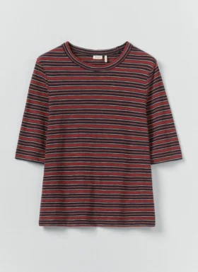 Cleo Stripe Baumwoll-T-Shirt