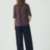 Cleo Stripe Baumwoll-T-Shirt