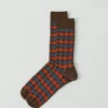 Diamant-Jacquard-Wollsocken Diamant-Jacquard-Wollsocken