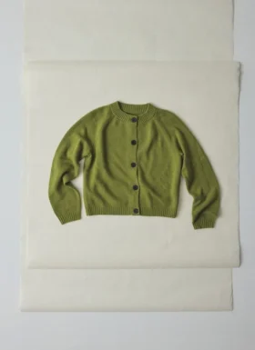 Eden Raglan-Strickjacke aus Wolle und Kaschmir