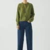 Eden Raglan-Strickjacke aus Wolle und Kaschmir