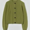 Eden Raglan-Strickjacke aus Wolle und Kaschmir