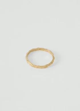 Emily Nixon Cockle 9-Karat-Goldring