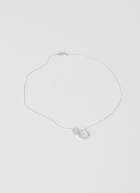 Emily Nixon Silber-Quoit-Halskette