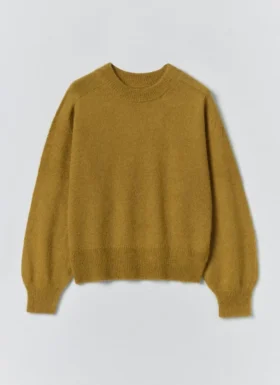 Feiner Mohair-Baumwoll-Pullover