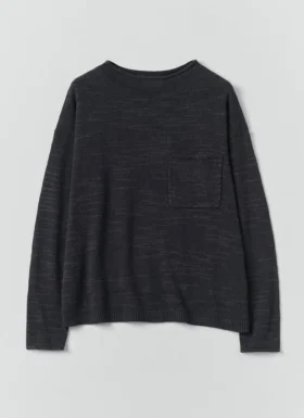 Feinstrick-Pullover aus Leinen und Baumwolle