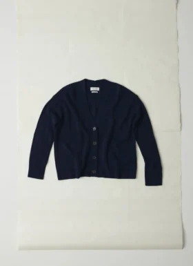 Ffion Boxy-Strickjacke aus Wolle und Kaschmir