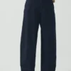 Formbetonte Indigo-Hose