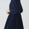 Freya Indigo-Twill-Kleid