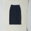 Gerader Rock aus Indigo-Denim Gerader Rock aus Indigo-Denim