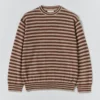 Gestreifter Pullover aus Alpakawolle Gestreifter Pullover aus Alpakawolle