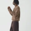 Gestreifter Pullover aus Alpakawolle Gestreifter Pullover aus Alpakawolle