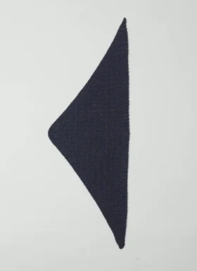Gestricktes Bandana aus Wolle Gestricktes Bandana aus Wolle