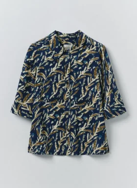 Gia-Hemd mit Kräuterprint