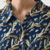 Gia-Hemd mit Kräuterprint