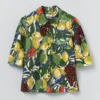 Gia-Hemd mit Obst-Sketch-Print
