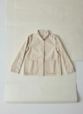 Hal Ecru Denim-Arbeitsjacke