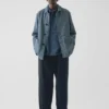 Hickory-Streifen-Denim-Arbeitsjacke