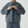 Hickory-Streifen-Jeansjacke